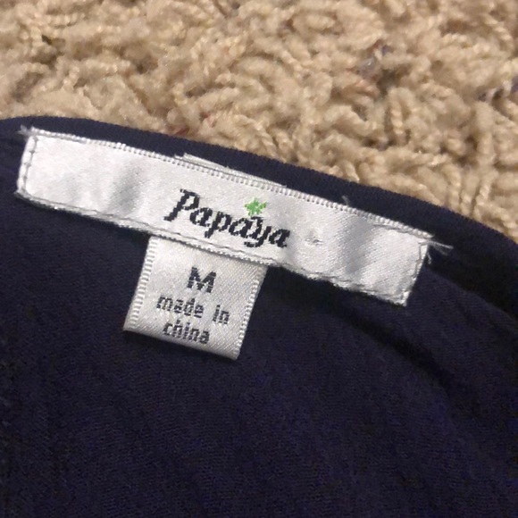 purple button tank top - Picture 3 of 3